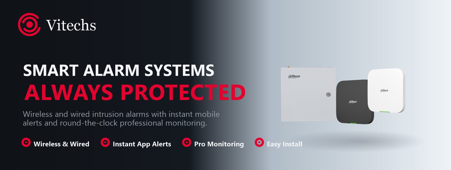 Smart alarm systems — always protected