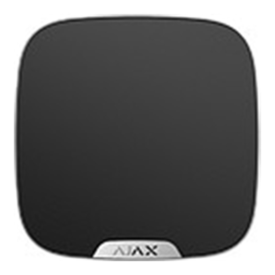 Ajax Brandplate for StreetSiren DoubleDeck black (1pcs)